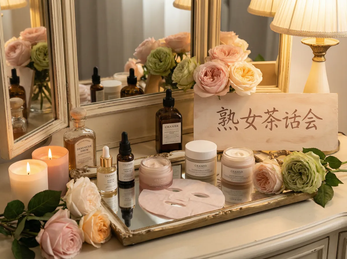 熟女阿姨 社区推荐的护肤品梳妆台