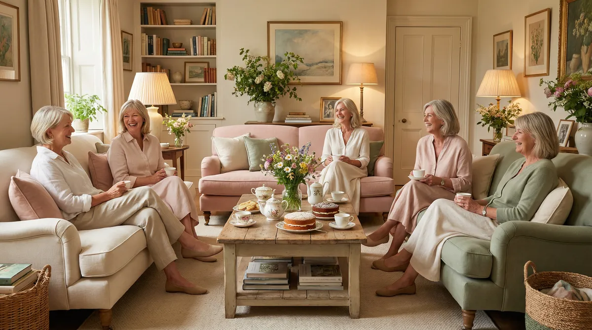 熟女阿姨 社区下午茶爱好者小组